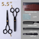 Brainbow 5.5' /6.0' Professional Hair Scissors Japan Hairdressing Barber Scissors Thinning Cutting Shears Haircut Hair Style