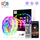 LED Strip Lights, Ultra-Long RGB 5050 LED Strips with Remote Controller, Color Changing Tape Light with 12V  Adapter for Bedroom