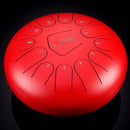 Brand 12 Inch Drum 13 Tone Steel Tongue Drum  With Padded Drum Bag And A Pair Of Mallets  huedrum Yoga Meditation