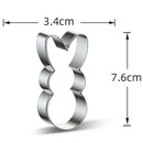 Easter chicken sheep rabbit egg butterfly metal cookie cutters party Biscuit mold fondant cake Pastry decor cupcake topper