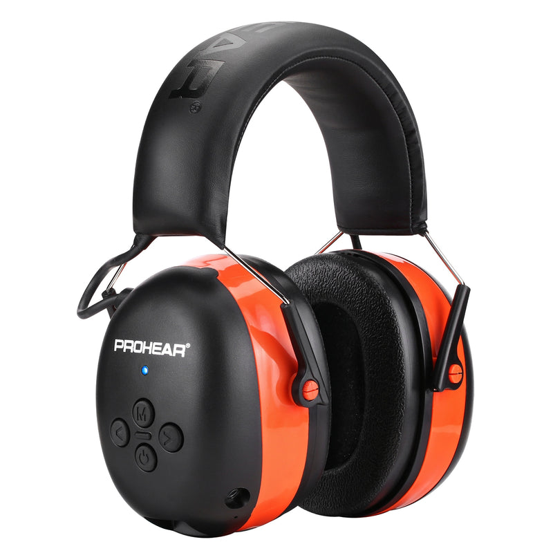 ZOHAN Electronic Headphone 5.0 Bluetooth Earmuffs Hearing Protection Headphones for Music Safety Noise Reduction Charging