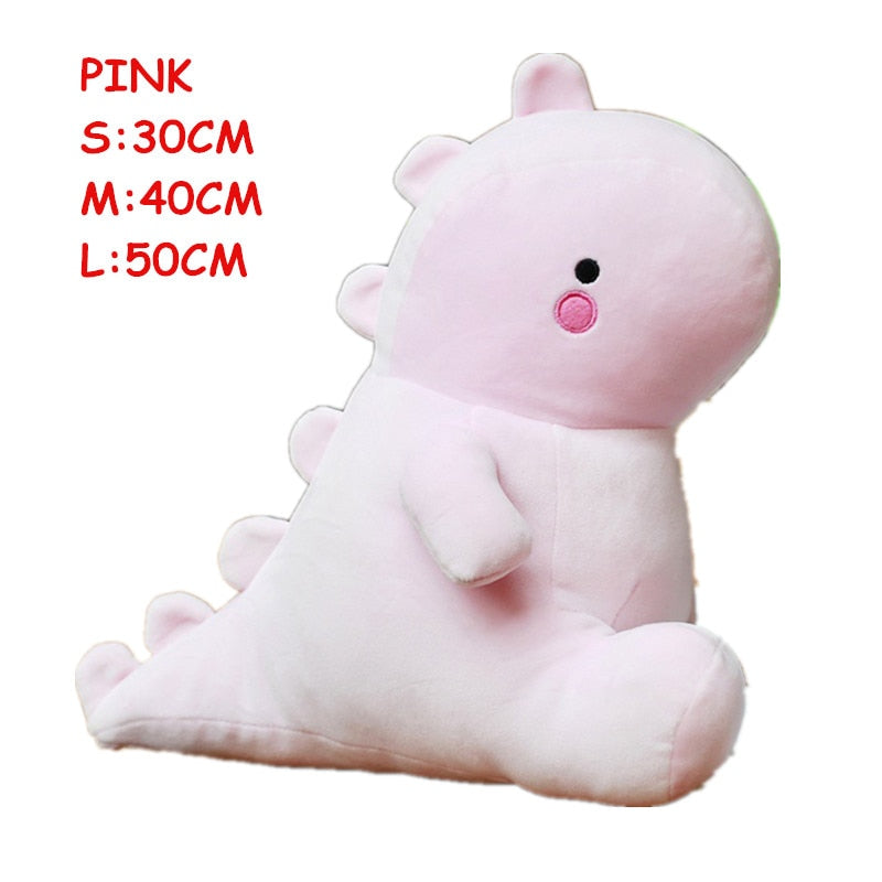 Ultra Soft Lovely Dinosaur Plush Doll Huggable Pink/Blue/Green Stuffed Party Hat Toy Kids High Quality Animals Toy Birthday Gift