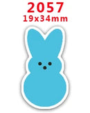Easter Flatback Resin for DIY, Planar Resin Crafts, Custom, Phone Decorations, PR41, 10 Pcs