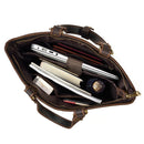 Luufan Crazy Horse Genuine Leather Men's Backpack 2 Use Multifunction Rucksack Big Capacity Daypack Men School Bags Travel Bags