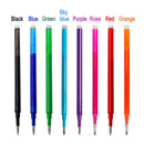 5Pcs/30Pcs Erasable Gel Pen Refill 0.7mm Replacement Office School Writing Stationery Accessory 8 Color Ink Washable Handle Rods