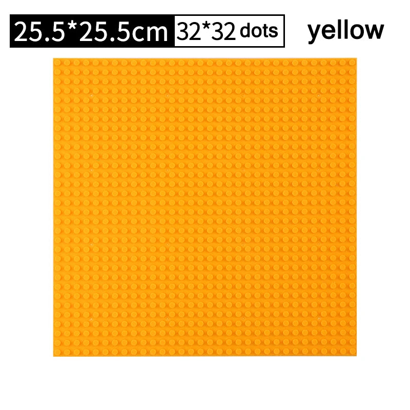 32*32 Dots Plastic Blocks Base Plates 50*50 Pink Compatible Big Brand City Classic Toys Mini Building Bricks Baseplates for Kids