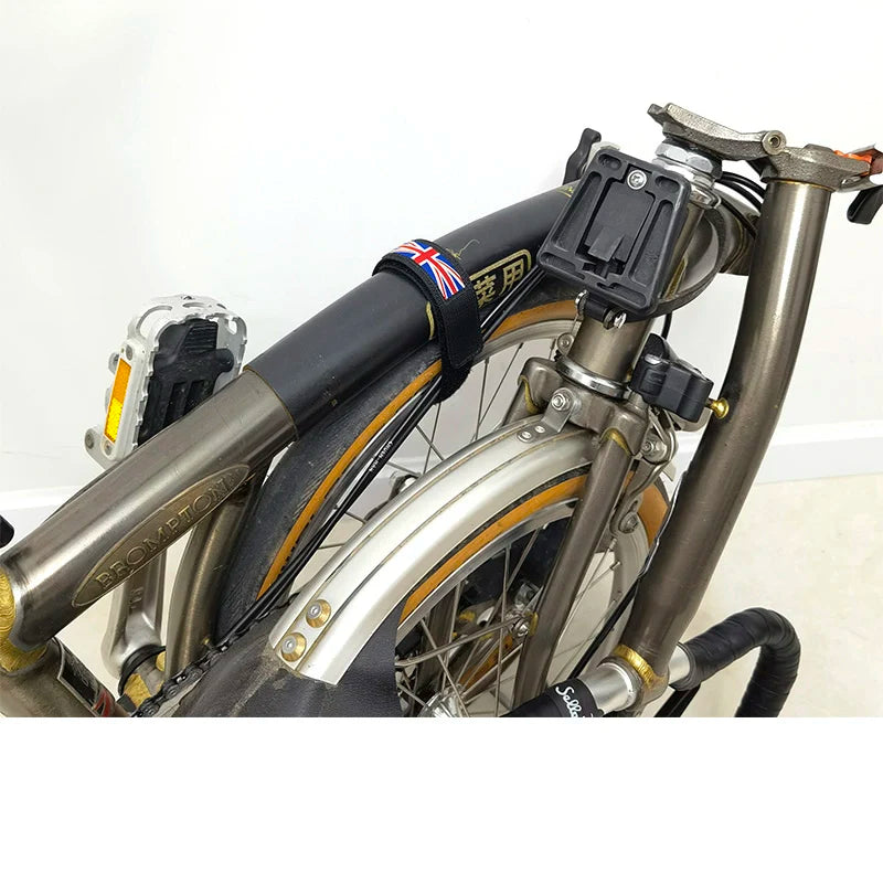 Bike Frame Strap Safety Belt for Brompton Foot Strap Folding Bandage Portable Handling Strap