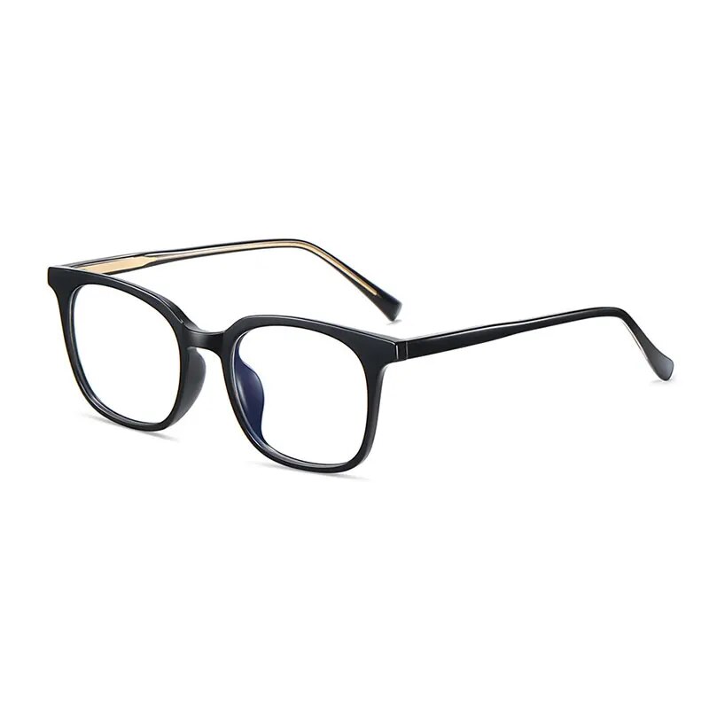 Glasses For Man and Woman Full Rim Acetate and TR Frame Eyewears Square Shapr Retro Style Myopia Spectacles
