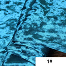 Stretch Crushed Velvet Fabric Upholstery Velour Cloth For Sofa and Curtain,Red,Black,Grey,Teal,Green,Blue,Pink