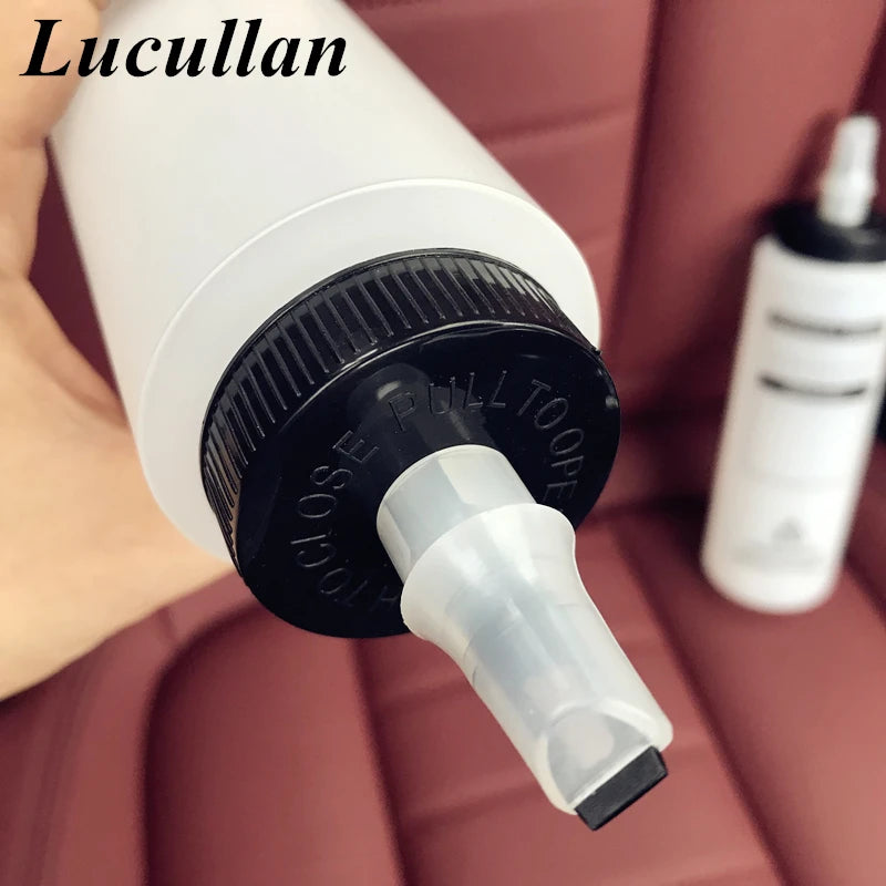 Customized Car Care Wax Bottle 250ML Squeeze Head Portable HDPE Auto Liquid Dispenser Detailing Tools Bottle