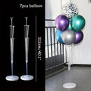 35/70/100/130cm balloon Stand Wedding Decoration Happy Birthday Party Balloon Stick Holder Baloon Accessories Festival Globos