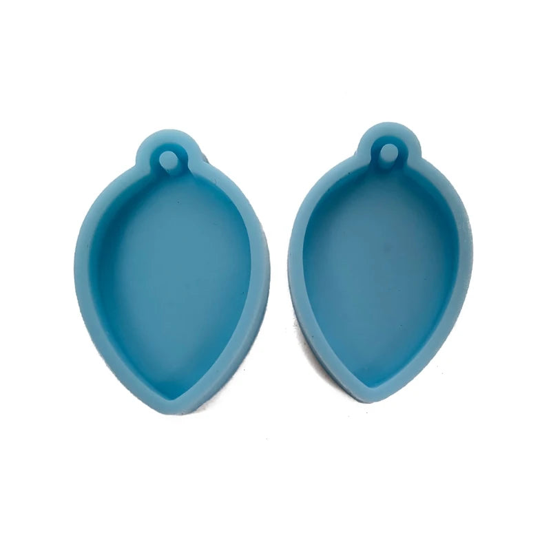 DIY Christmas Halloween Earrings Epoxy Resin Mold Eardrop Dangler Silicone Mould