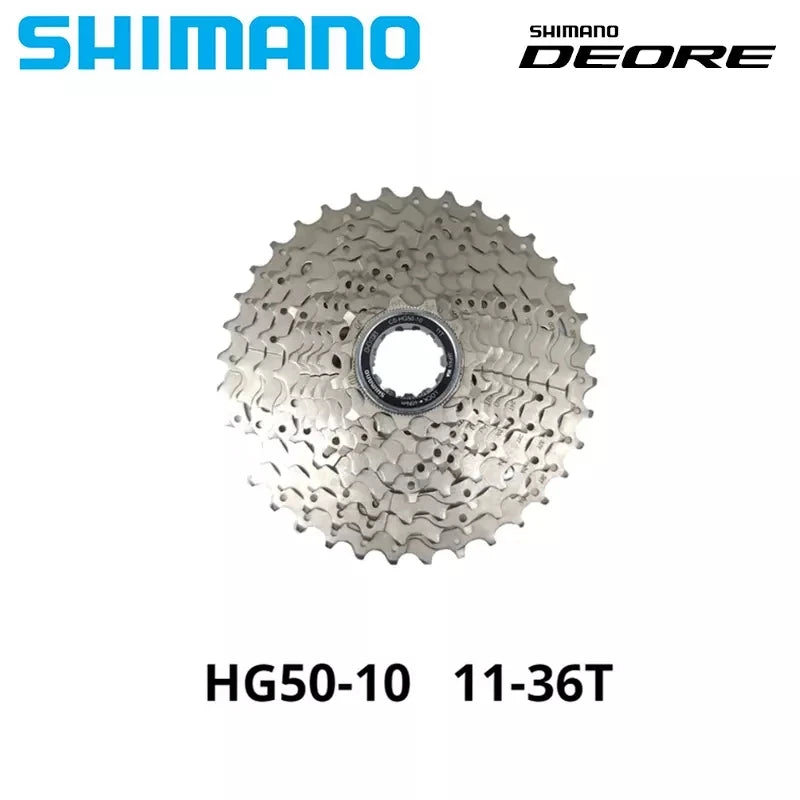 Shimano Deore 10 Speed Bike Cassette M6000 M4100 HG50 CS-M4100 10S 10V SLX XT MTB Mountain Bicycle Freewheel HG500 for Road Bike