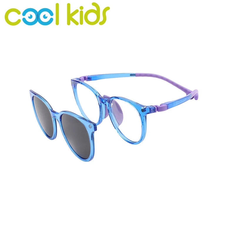 COOL KIDS Outdoor Sun Glasses Children Optical Hiking Glasses Prescription Eyeglasses TR90 Flexible Glasses Frame Fashion Design