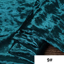 Stretch Crushed Velvet Fabric Upholstery Velour Cloth For Sofa and Curtain,Red,Black,Grey,Teal,Green,Blue,Pink