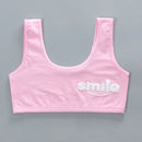 Teen bra girl vest Cotton Spandex Big Girl's Sport 7-14 Years Adolescente Kids Underwear Letter Racerback Training 1 piece