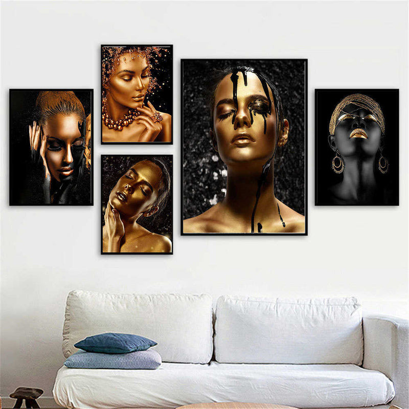 Huacan New Arrival Diamond Painting Full Square Woman 5D DIY Diamond Embroidery Mosaic Portrait Decorations Home