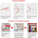 Region Jesus DIY 11CT Cross Stitch Embroidery Kits Needlework Craft Set Printed Canvas Cotton Thread Home Decoration Sell Room