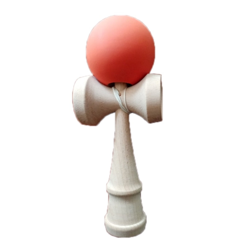 1 Piece Professional Bamboo Paint Wooden Kendama Balls Skillful Jumbo Kendama Juggle Game Balls Outdoors Toys for Children