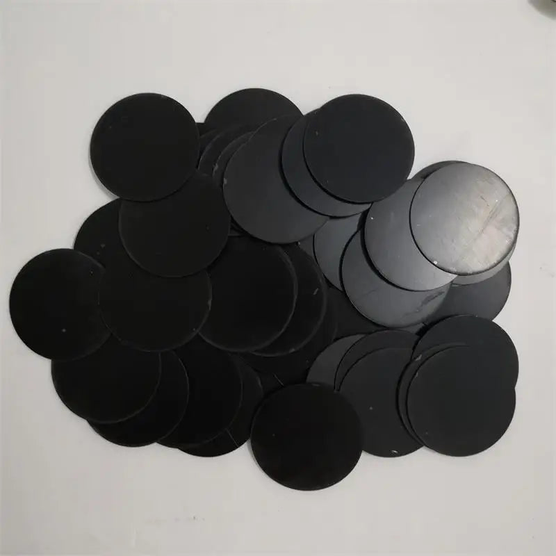 50Pcs/set 5*5cm DIY Round Acrylic Mirror Surface Wall Sticker Home Decor Living Room Reflecting Mirror Background Wall Decals