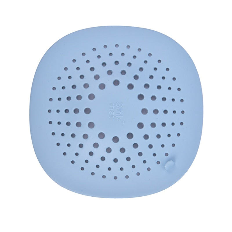 Silicone Drain Hair Catcher Kitchen Sink Strainer Bathroom Shower Sink Stopper Drain Cover Hair Trap Filter for Kitchen Bath