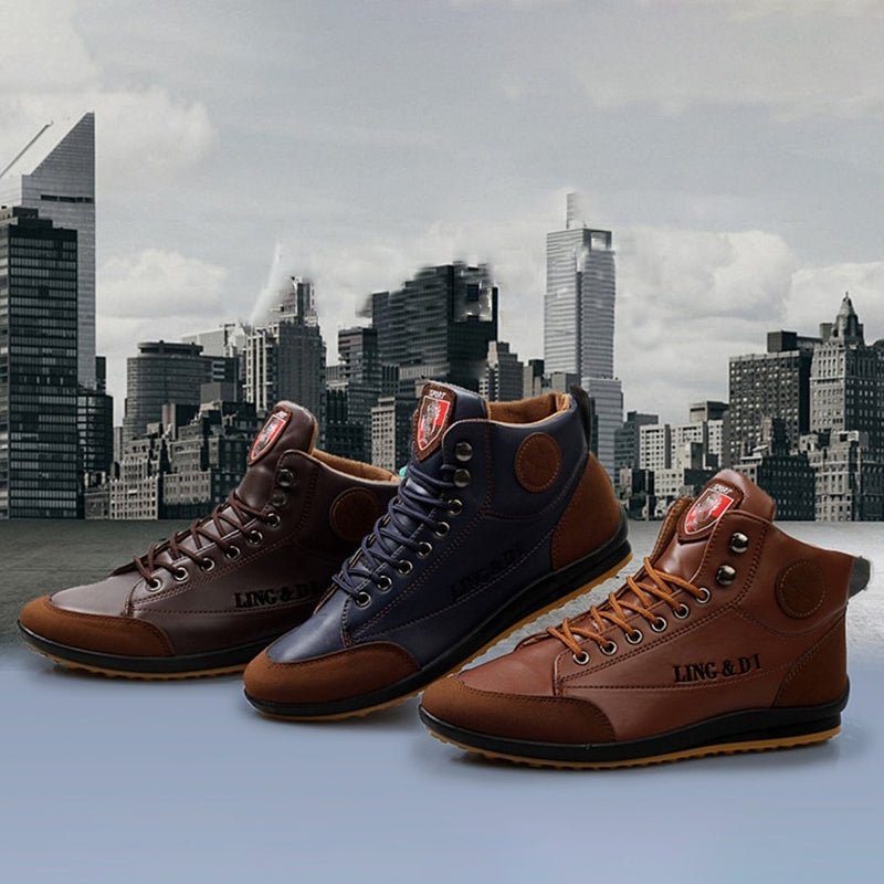 New Men Boots Fashion Men&