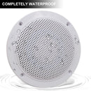 Herdio 4PCS 4'' 160W Marine Waterproof Bluetooth Speaker HIFI Full Range Stereo Motorcycle Boat UV-Proof Outdoor Sound Box