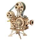 Robotime DIY 3D Wooden Mechanical Puzzle  Model Building Kits Laser Cutting Action by Clockwork Gift Toys for Children LG/LK/AM