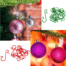 50pcs Christmas Ornaments Metal S-Shaped Hooks Holder Christmas Tree Ball Pendant Hanging Decorations for home Navidad New Year