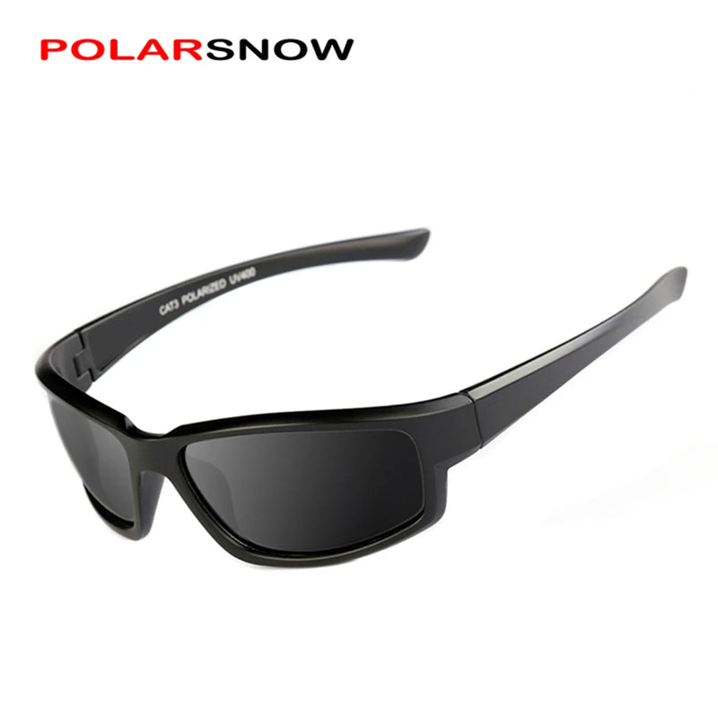 POLARSNOW Polarized Sunglasses Brand Designer Male Men Women Sport Outdoor Travel Goggles Sun Glasses Anti-Reflective UV400