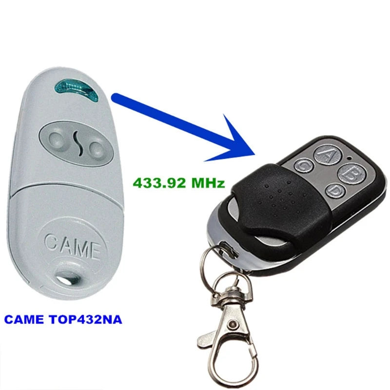 GERMA Copy CAME TOP 432NA Duplicator 433.92 mhz Remote Control Universal Garage Door Gate Remote Cloning 433 MHz Transmitter