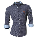 jeansian Spring Autumn Features Shirts Men Casual Jeans Shirt New Arrival Long Sleeve Casual Male Shirts Collection
