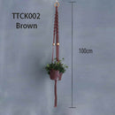 New arrival macrame plant hanger macrame pot hanger macrame plant pot tray plant holder