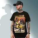 UPRISING Hip Hop men cotton T-shirt fashion loose men BF student banana print short-sleeved tees cool man wear Round neck tshirt