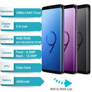 Unlocked Snapdragon 845 Samsung Galaxy S9 G960 Mobile Phone 5.8" 4GB RAM 64GB ROM OctaCore Fingerprint 4G LTE Android Smartphone