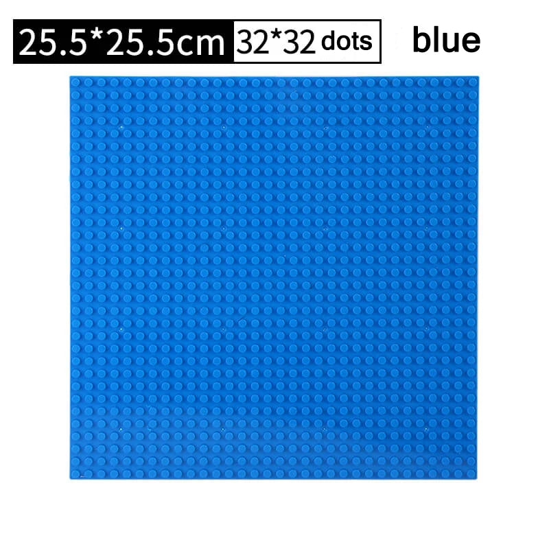 32*32 Dots Plastic Blocks Base Plates 50*50 Pink Compatible Big Brand City Classic Toys Mini Building Bricks Baseplates for Kids