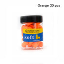 30/60 pcs Earplugs Noise Reduction Protection Sound Insulation Foam Soft Sleep Cancelling Anti Bruit Earplug Sleeping Ear Plugs