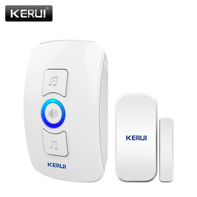 KERUI M525 32 Songs Optional 500ft Door Chime Home Security Welcome Wireless Doorbell Smart  Doorbell Alarm LED light