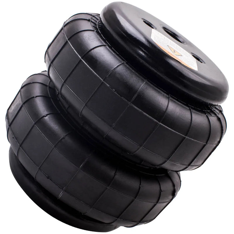 2500 lb single 1/2"npt port air spring Bag Suspension Shock Strut Bellows Heavy Duty Standard 2500 lb 2pcs