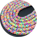 400pcs/Lot 3/4/5/6mm 16inch Round Slice Clay Beads Spacer Beads Polymer Clay Beads For Jewelry Making DIY Handmade Accessories