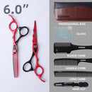 Brainbow 5.5' /6.0' Professional Hair Scissors Japan Hairdressing Barber Scissors Thinning Cutting Shears Haircut Hair Style