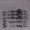 Weaponry Equipment Set MOC SWAT City Gun Military Weapons Playmobil Compatible Figures Building Block Brick Original Mini Toys