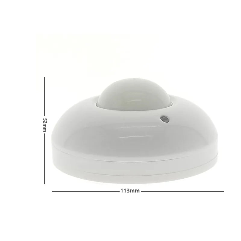 High Sensitivety 360 degree Automatic Ceiling infrared PIR Motion Sensor Switch led light motion sensor 220v AC 6m max