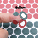 20/500pcs 18650 21700 26650 Li-ion Battery Insulation Gasket Pack Cell Barley Adhesive Paper Glue Fish Electrode Insulated Pads