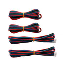 Stepper Motor cables/wire XH2.54 4pin DuPont connector extension to 6pin White Terminal line 3D Printer Parts 50/80/100/150cm