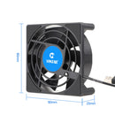 VONTAR C1 Cooling Fan for Android TV Box Set Top Box Wireless Silent Quiet Cooler DC 5V USB Power Radiator Mini Fan 80x80x25mm