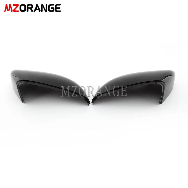 Side Mirror Cover Cap For VW Golf 6 MK6 GTI 2009-2014 Bright Black Rear View Rearview Mirror Housing Cover Car Accessories