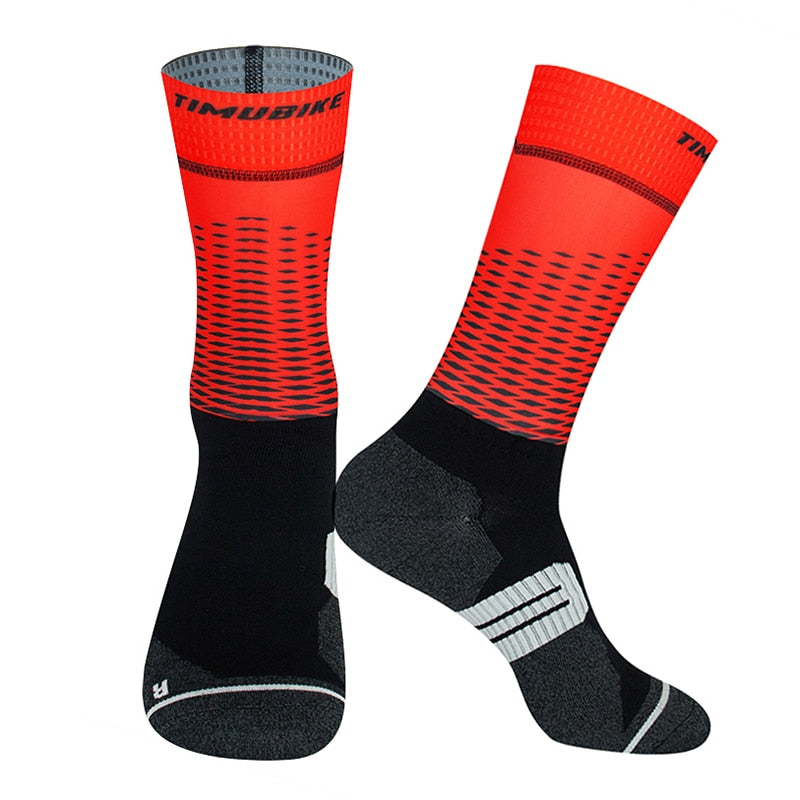 Anti Slip Professional Bike Socks Bicycle Compression Sport Sock Men And Women Street Sports Socks Racing Cycling Socks