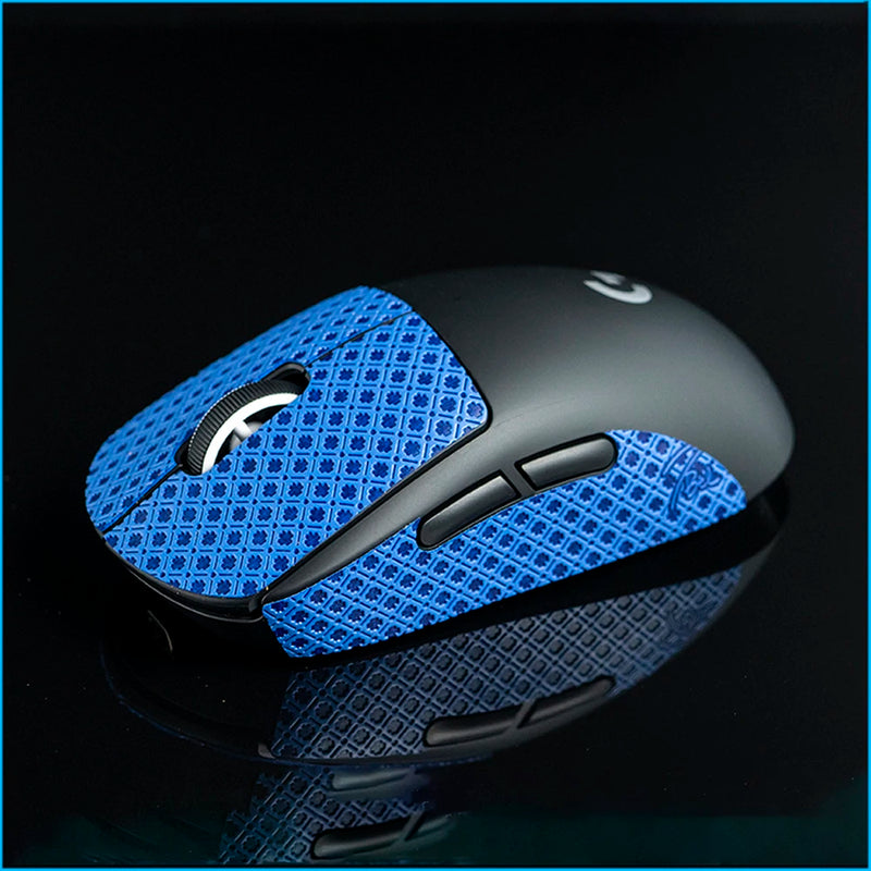 Mouse Grip Tape For Logitech G Pro X Superlight 2 GPX Simple Solid Color Skate Handmade Sticker Non Slip Lizard Skin Suck Sweat