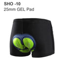 Thickened 5D Gel Pad Cycling Shorts Men Cycling Underwear Pro Shockproof Bicycle Shorts Riding Clothing MTB Road Bike Underwear
